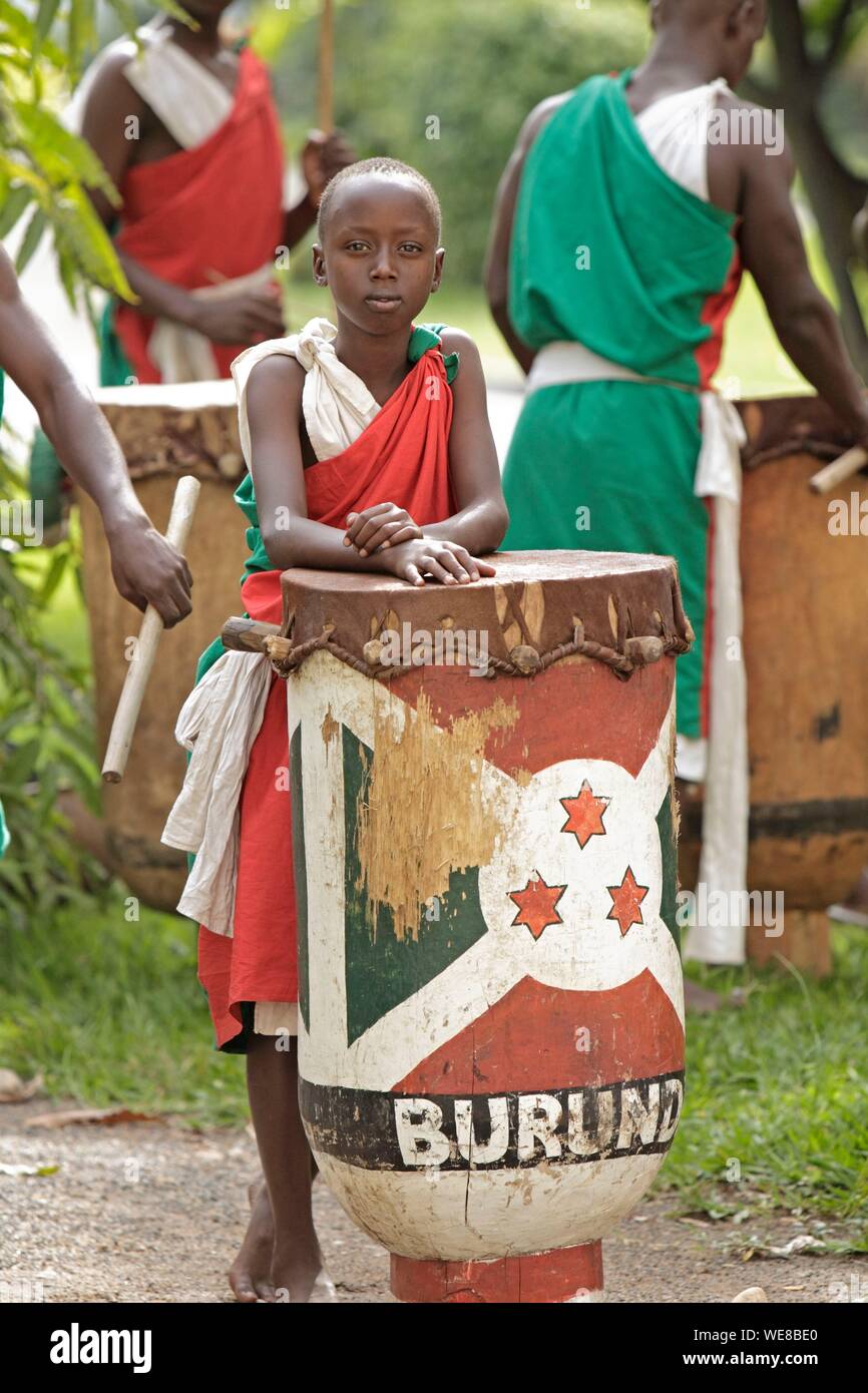 Burundi, città di Bujumbura, Tamburi del Burundi Foto Stock
