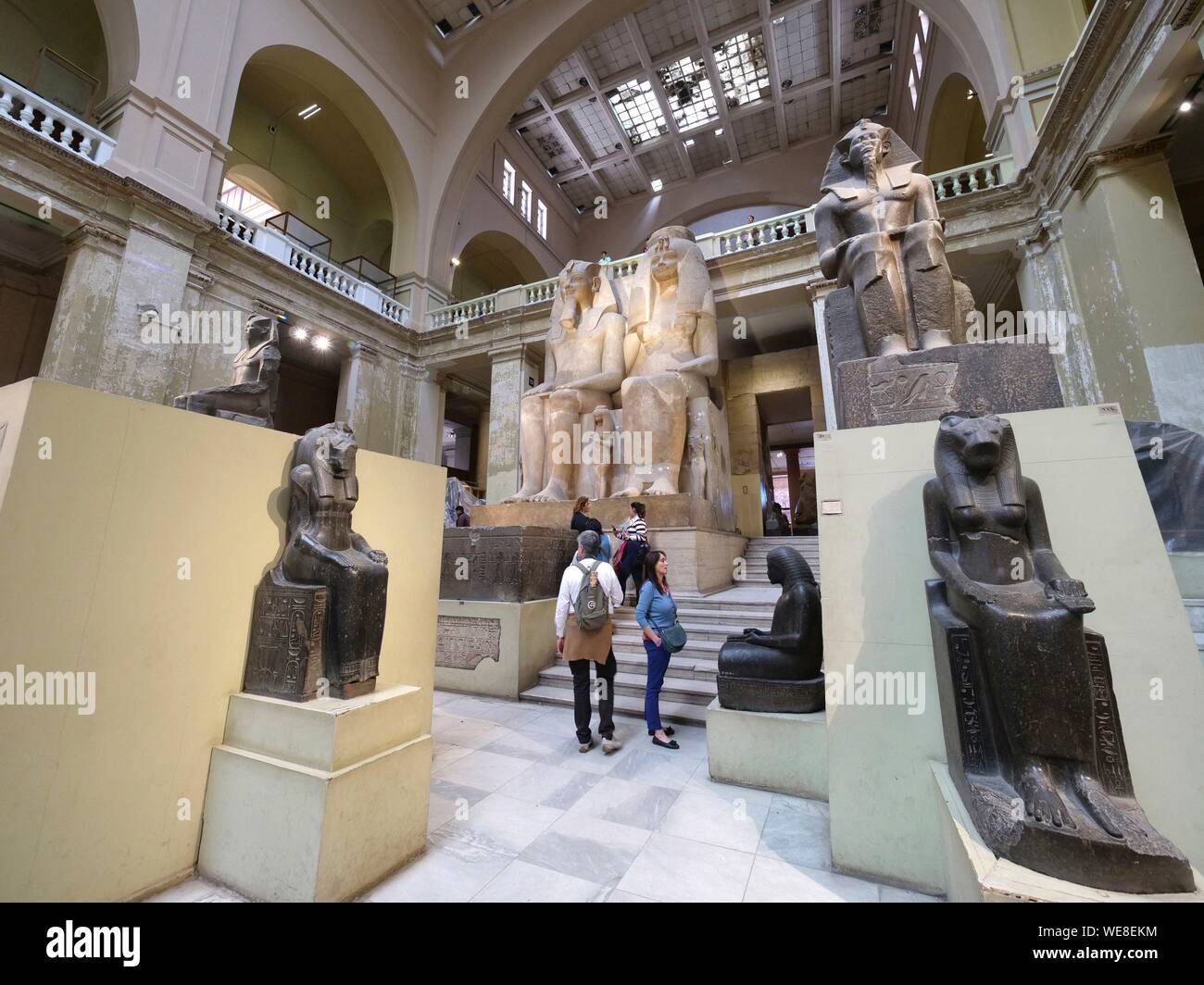 L'Egitto, il Cairo, il Cairo Museo Egizio Foto Stock