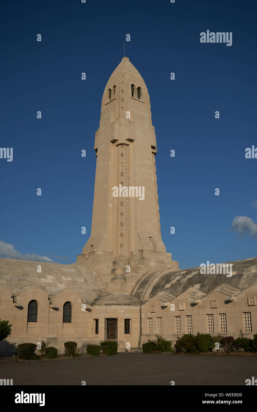 Ossario Douaumont. Verdun. Francia Foto Stock