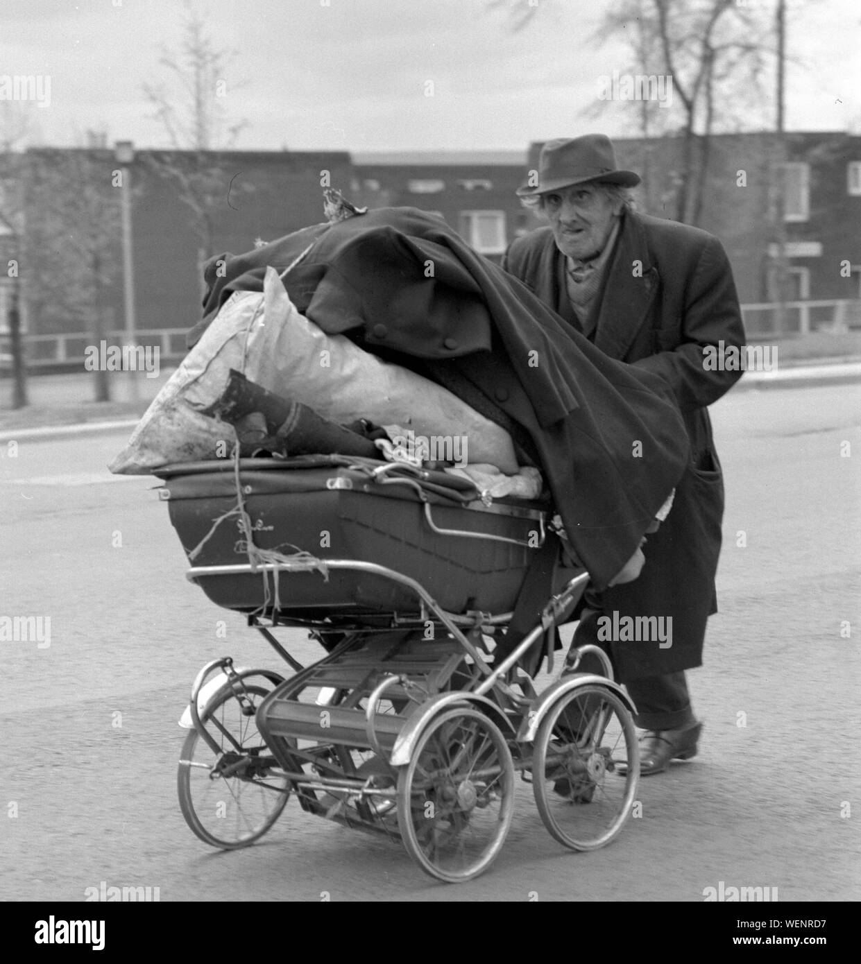 Tempi duri, giù e fuori, Newcastle, c.1973 Foto Stock