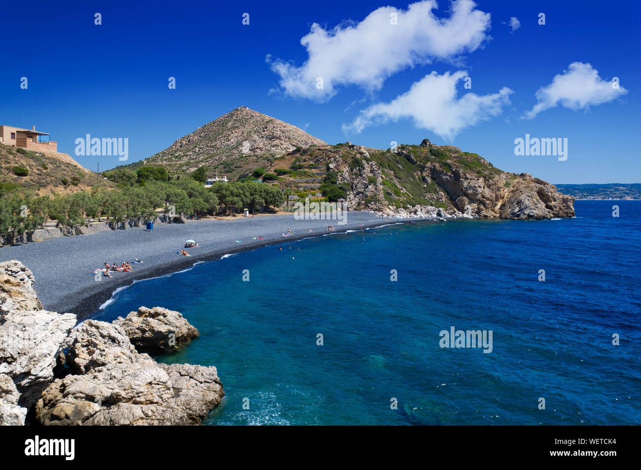 Paesaggio estivo Baia incredibile Foto Stock