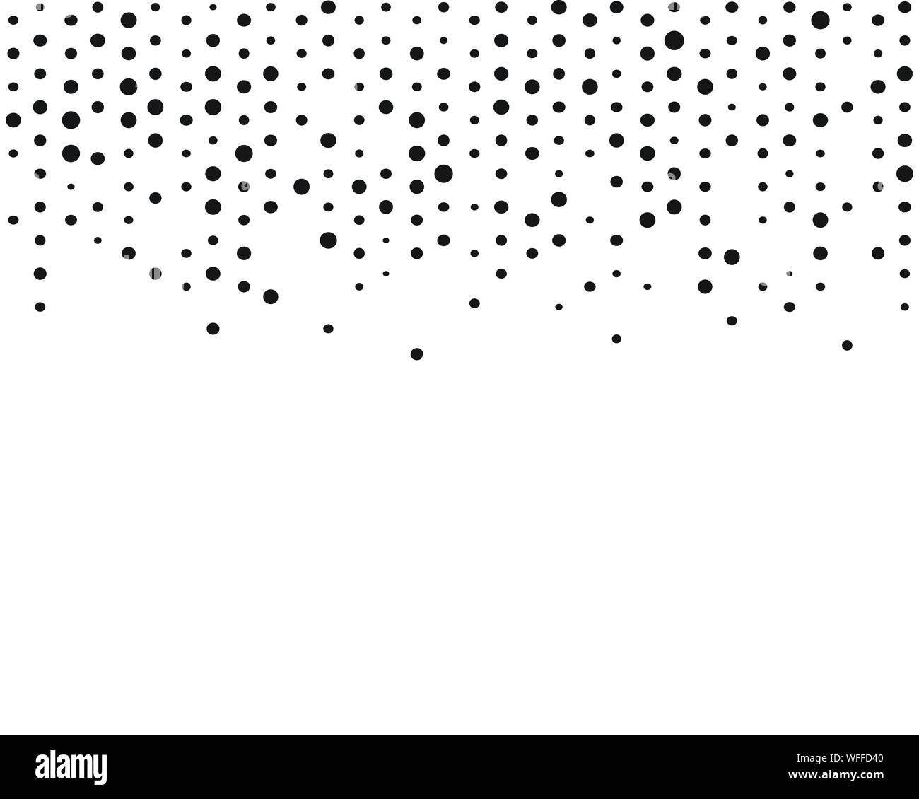 Punti sfondo vettoriale illustrazione del modello di progettazione Illustrazione Vettoriale