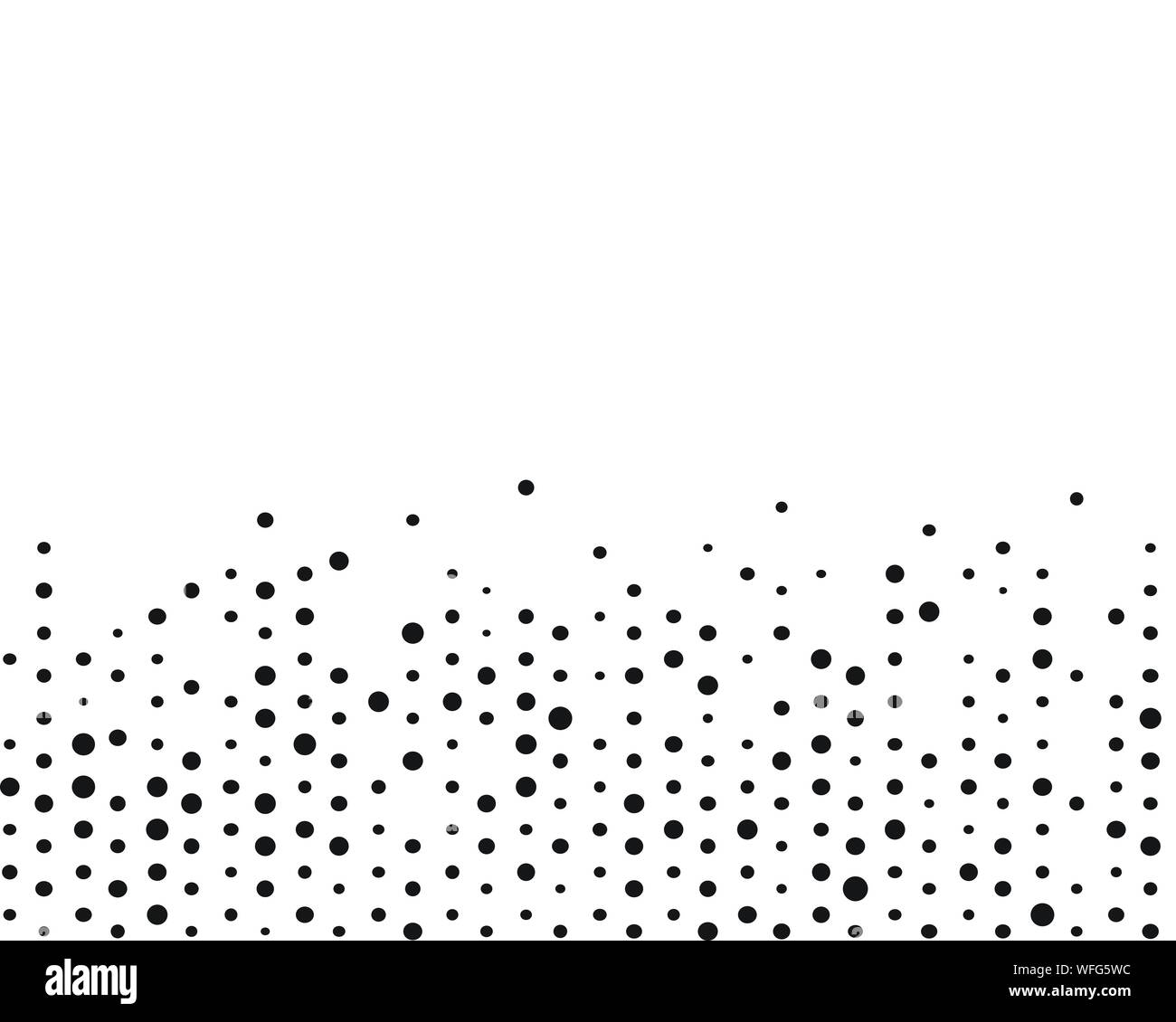 Punti sfondo vettoriale illustrazione del modello di progettazione Illustrazione Vettoriale