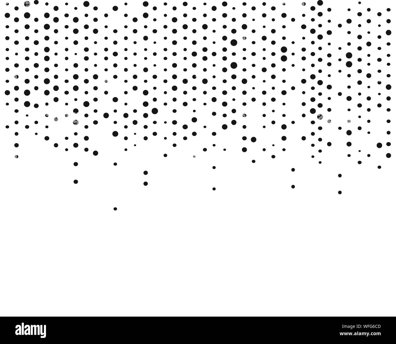 Punti sfondo vettoriale illustrazione del modello di progettazione Illustrazione Vettoriale