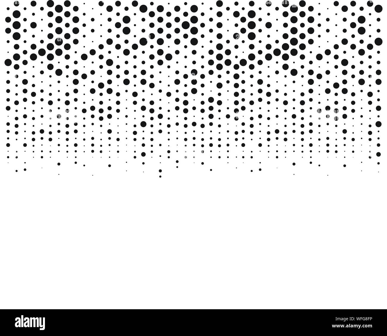 Punti sfondo vettoriale illustrazione del modello di progettazione Illustrazione Vettoriale
