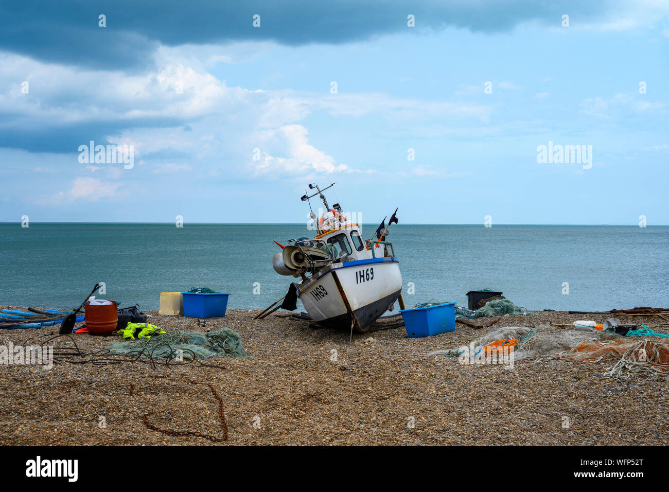 Industria della pesca Aldeburgh Suffolk in Inghilterra Foto Stock Industria della pesca Aldeburgh Suffolk in Inghilterra Foto Stock