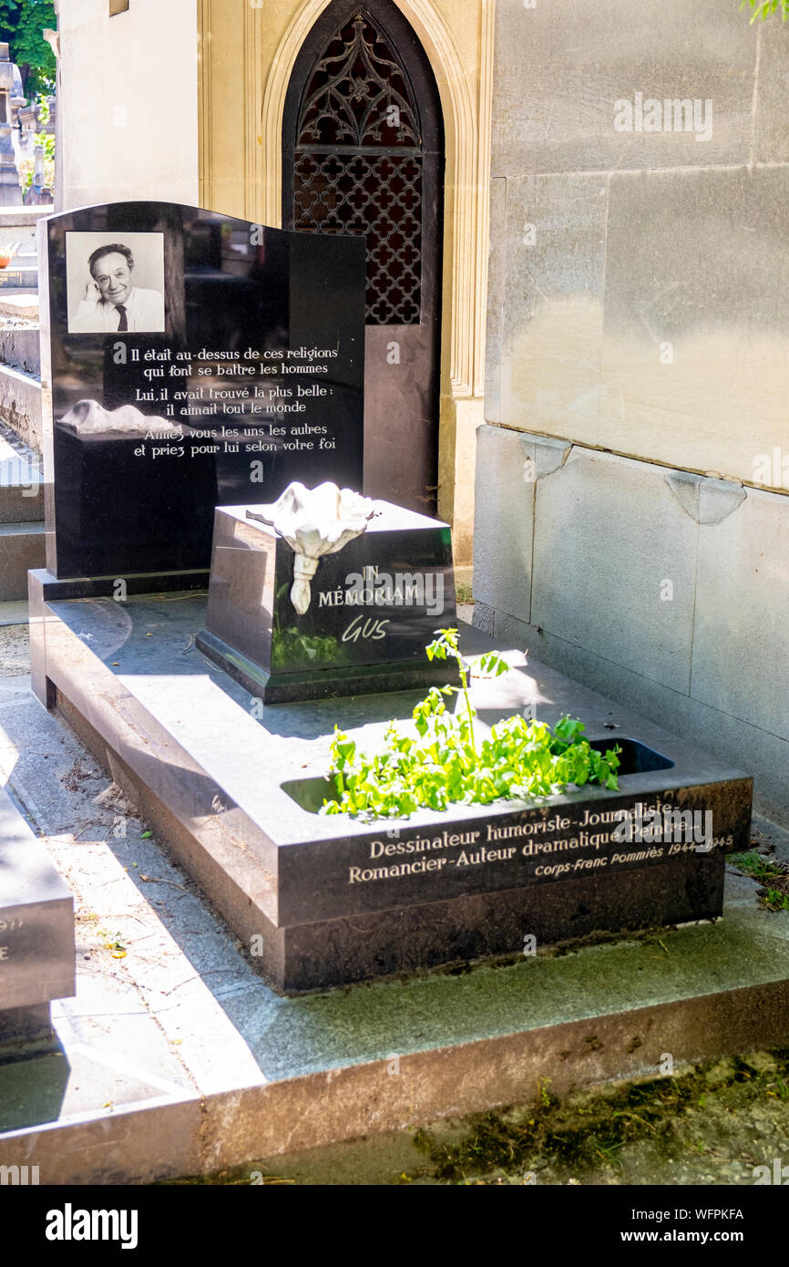 Francia, Parigi, cimitero di Montparnasse Foto Stock