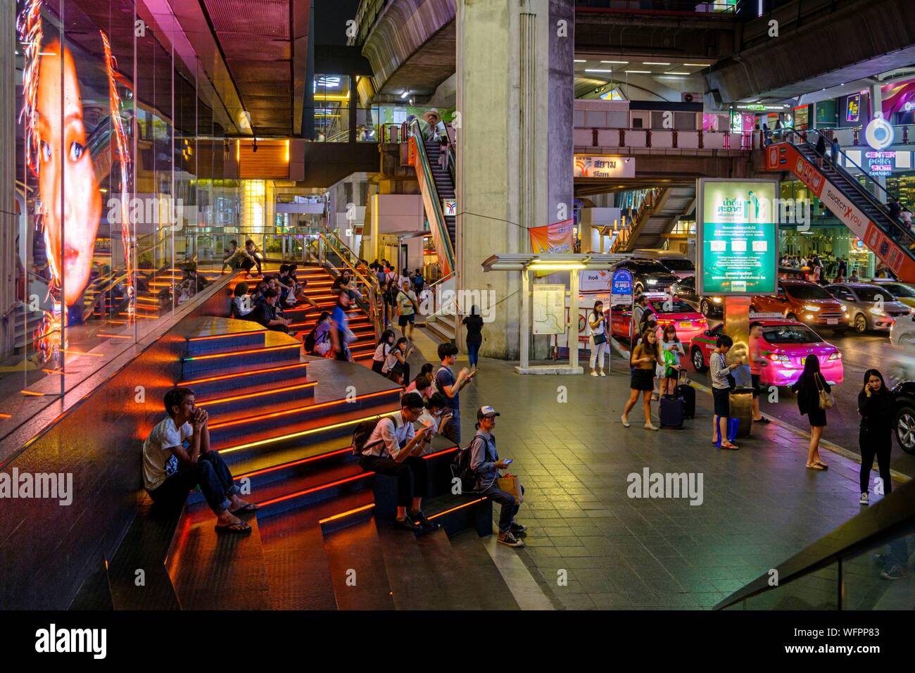 Thailandia, Bangkok Siam Center shopping mall Foto Stock