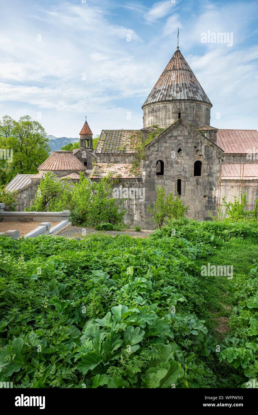 Armenia, regione di Lorri, Debed valley, frazioni di Alaverdi, Sanahin monastero fondato tra il X e il XIII secolo, un sito Patrimonio Mondiale dell'UNESCO Foto Stock