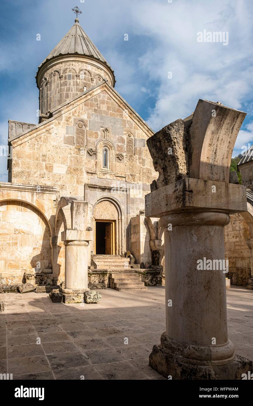 Armenia, regione di Tavush, Haghartsin, Haghartsin monastero del XII e XIII secolo Foto Stock