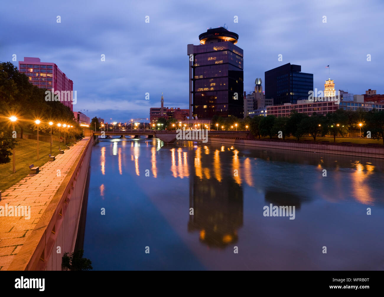 Rochester, nello Stato di New York Foto Stock