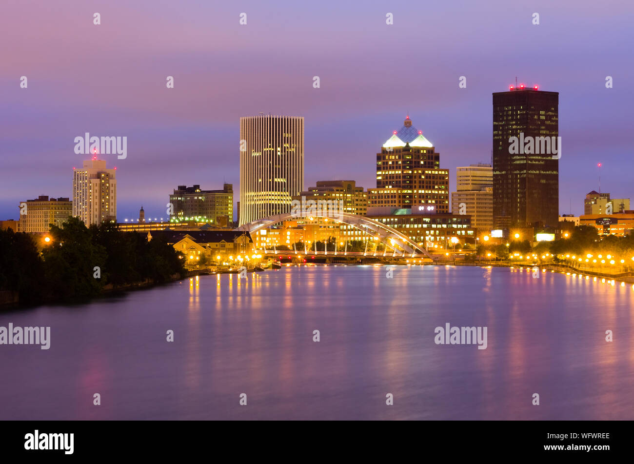 Rochester, nello Stato di New York Foto Stock