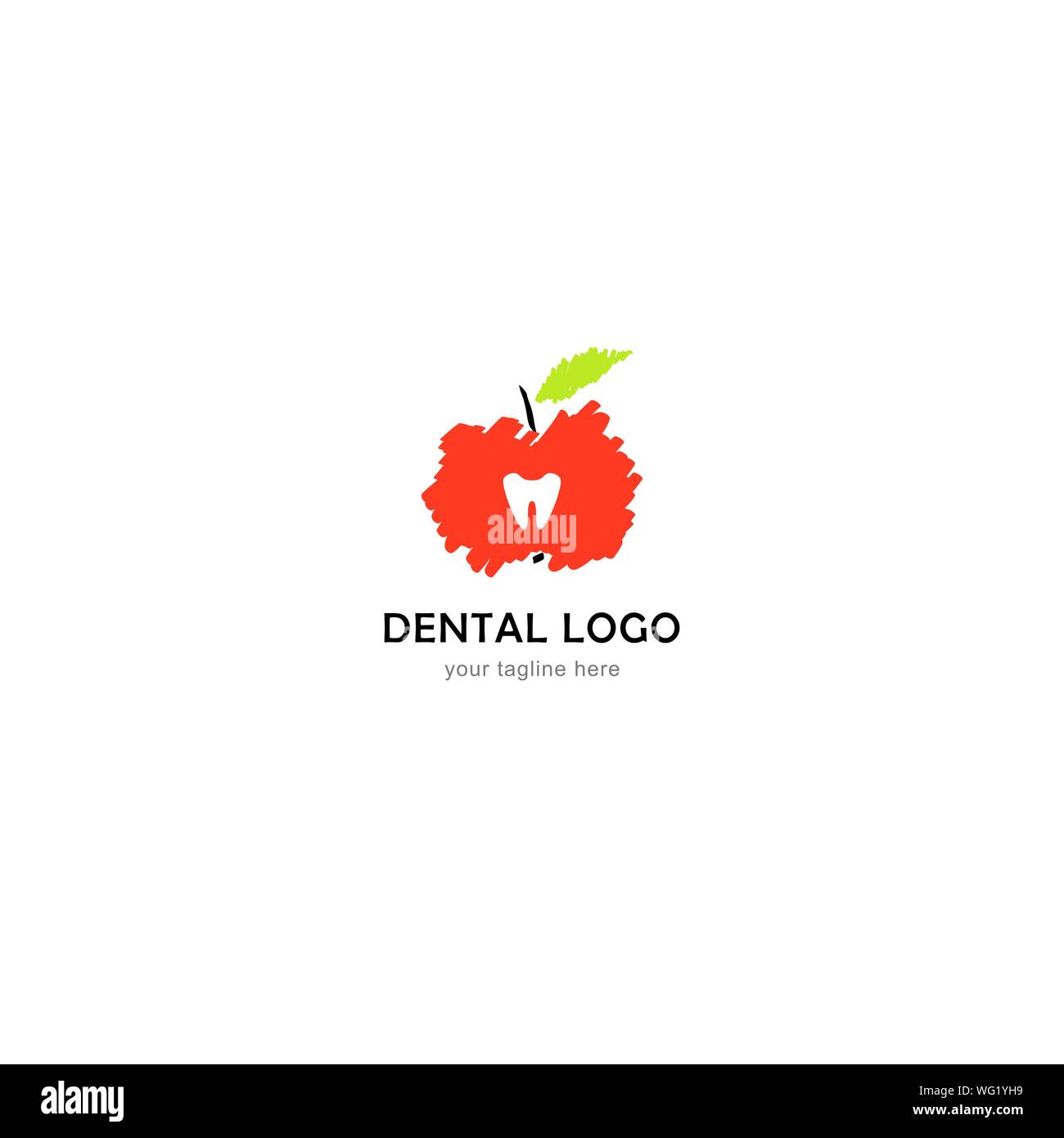 Logo dentale vettore Modello icona illustrazione design. Logo per bambini clinica dentale - Vectorillustration Illustrazione Vettoriale