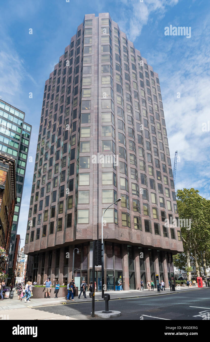 HM Governo Windsor House in Victoria Street, City of Westminster, Londra, Inghilterra, Regno Unito. Foto Stock