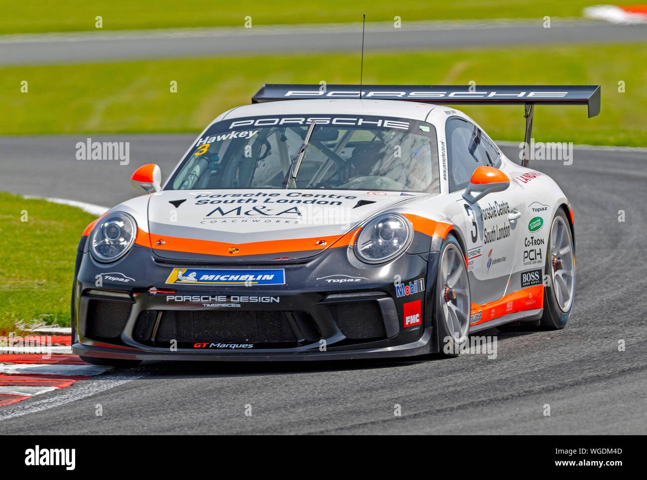 La vettura numero 3, Driver,Esmee Hawkey, GT Marques, posizione 8th, Foto Stock