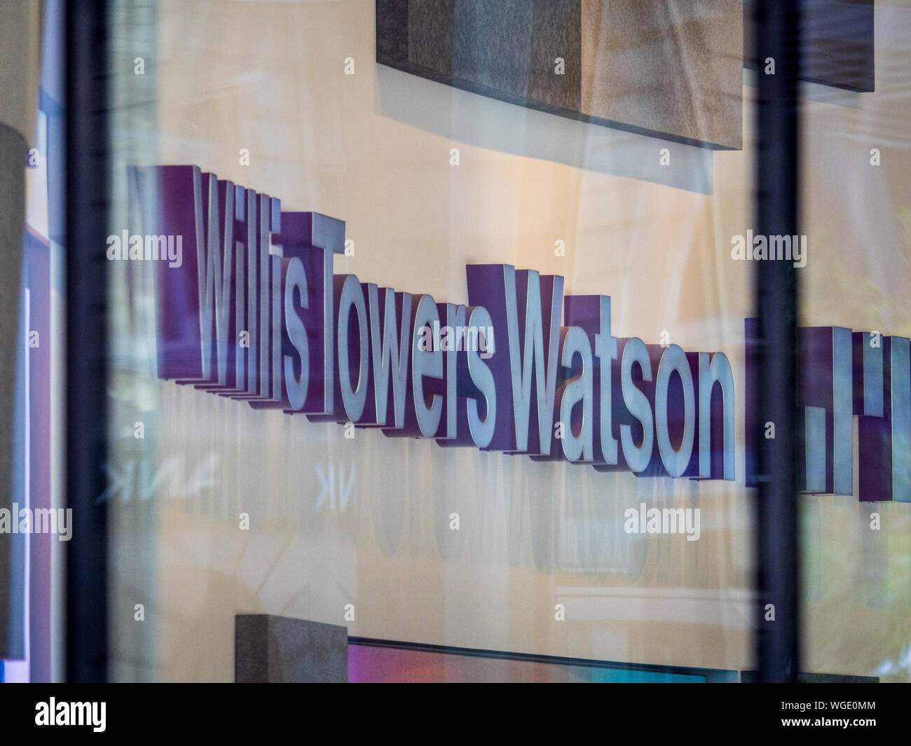Willis Towers Watson HQ. Willis Towers Watson Insurance Company HQ / sede centrale in Lime Street nella City of London, il quartiere finanziario di Londra Foto Stock
