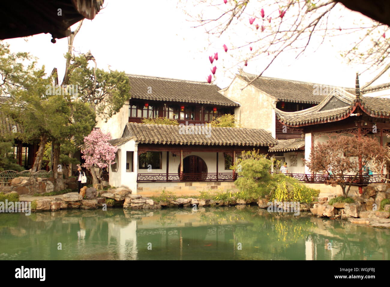 Jardin del maestro de Redes, Cina. Asia Foto Stock