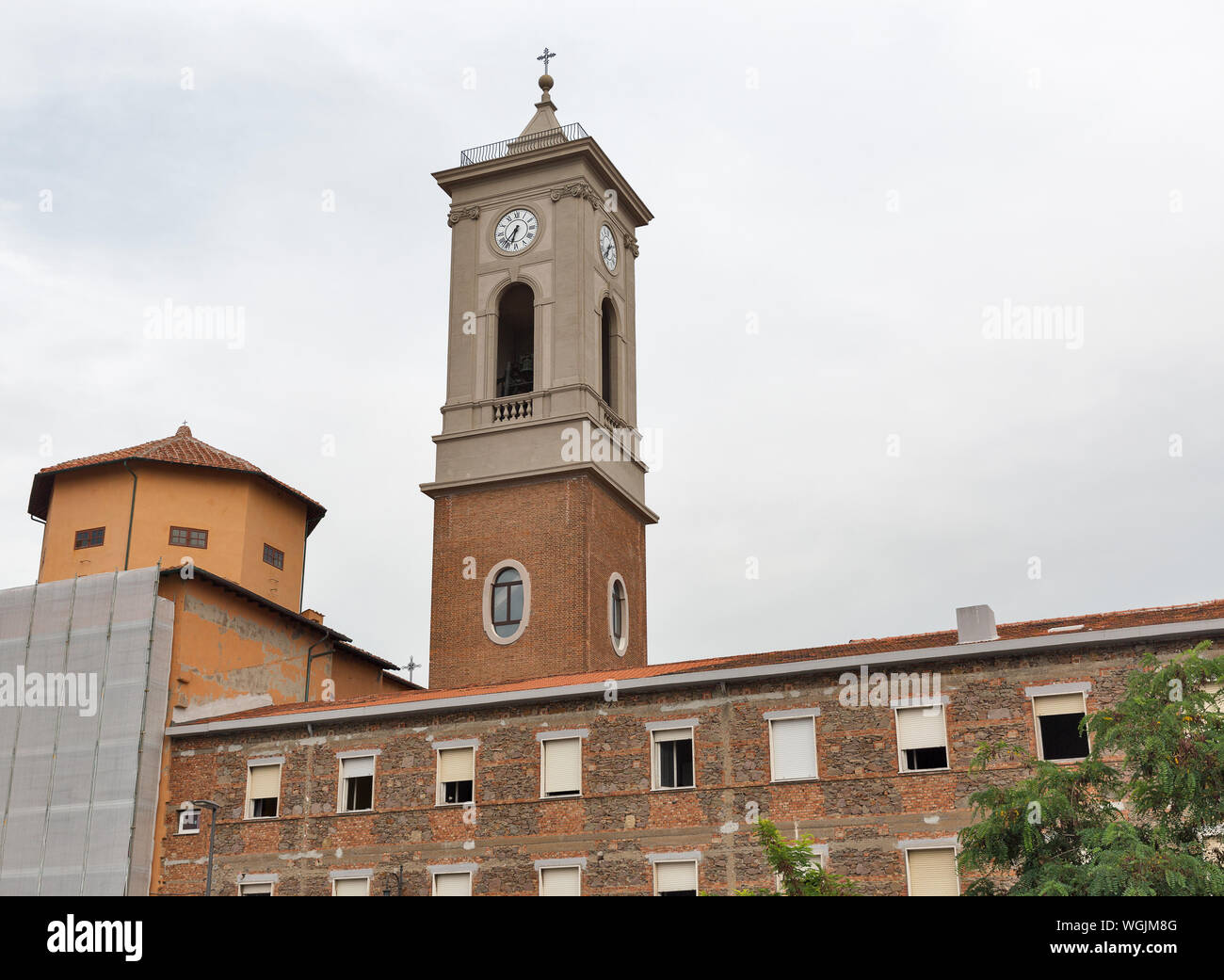 Chiesa di San Ferdinando a Livorno, Italia. Livorno è stata fondata nel 1017 come una delle piccole fortezze costiere la protezione di Pisa. Foto Stock