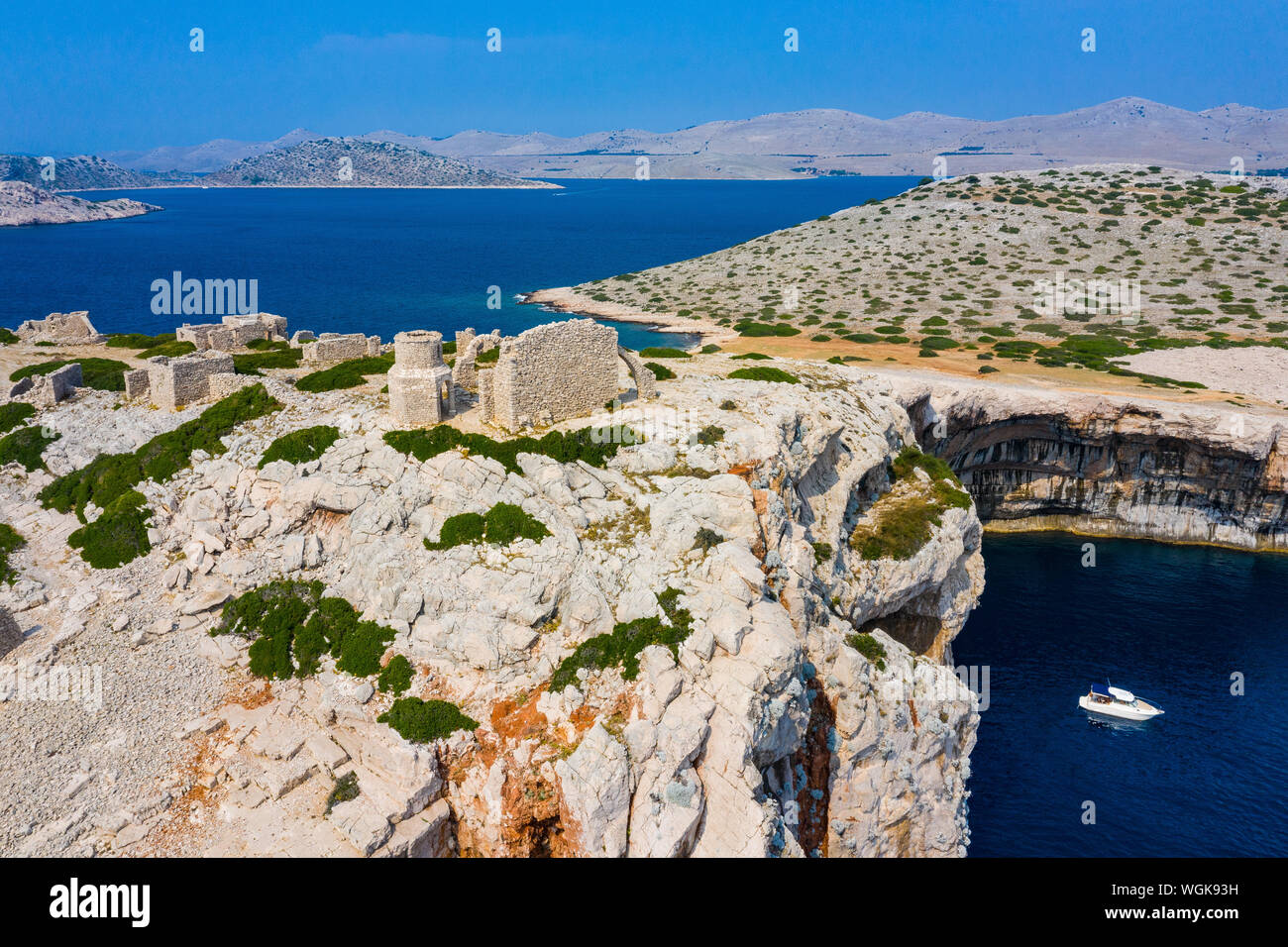 Parco nazionale di Kornati Foto Stock