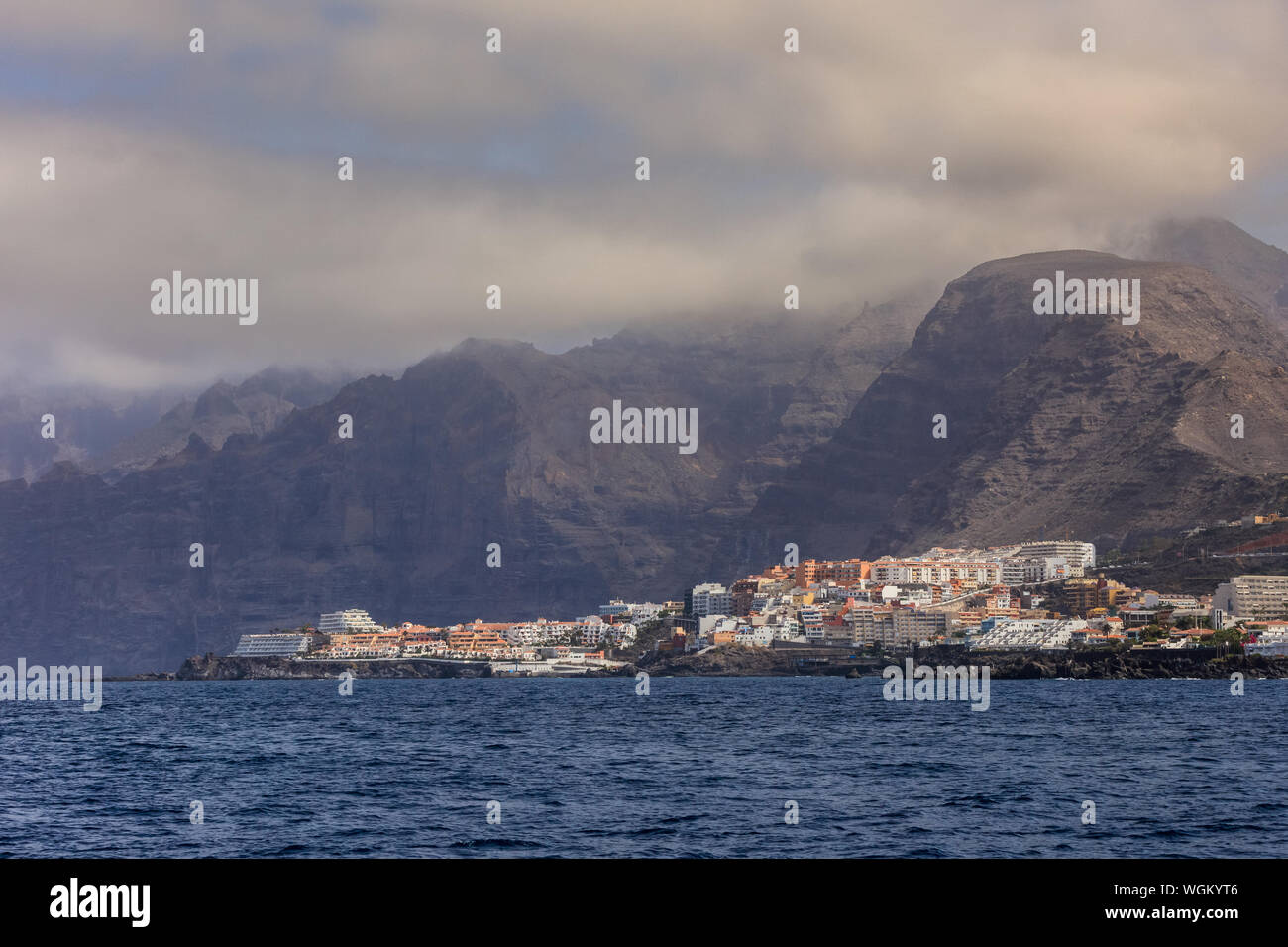 Acantilados de Los Gigantes. Provincia di Santa Cruz de Tenerife Spania Foto Stock