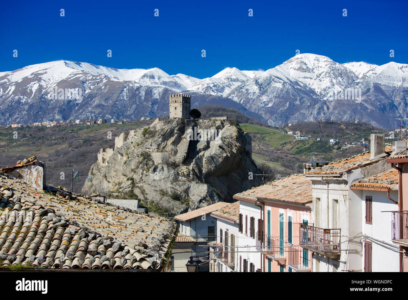 Altino, Abruzzo, Italia Foto Stock