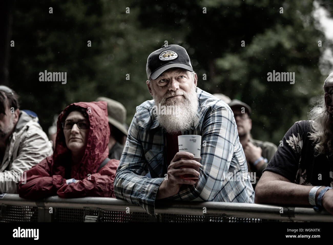 Fine del festival di strada Foto Stock
