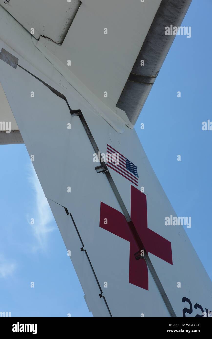 C-9A/usignolo. Aria Mobilità il comando Museum, Dover AFB, Dover, Delaware Foto Stock