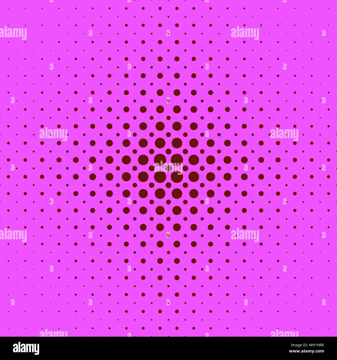 Colore geometrico astratto cerchio halftone pattern di sfondo - Immagine vettoriale da punti Illustrazione Vettoriale