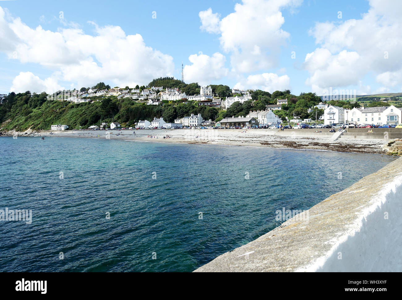 Laxey, Isola di Man Foto Stock