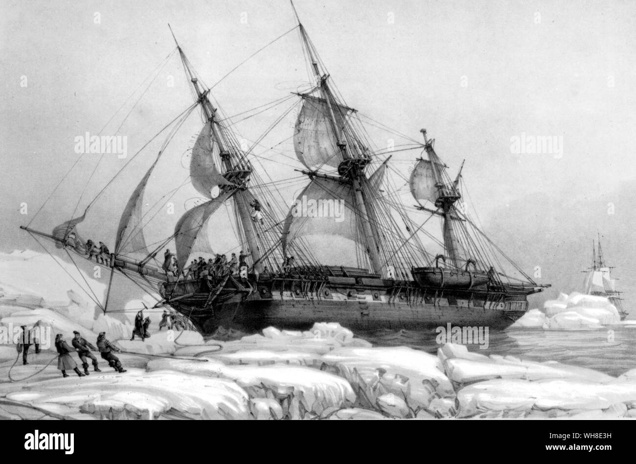 L'esplorazione, l'Antartide. L'ultimo continente da Ian Cameron pagina 53. Foto Stock