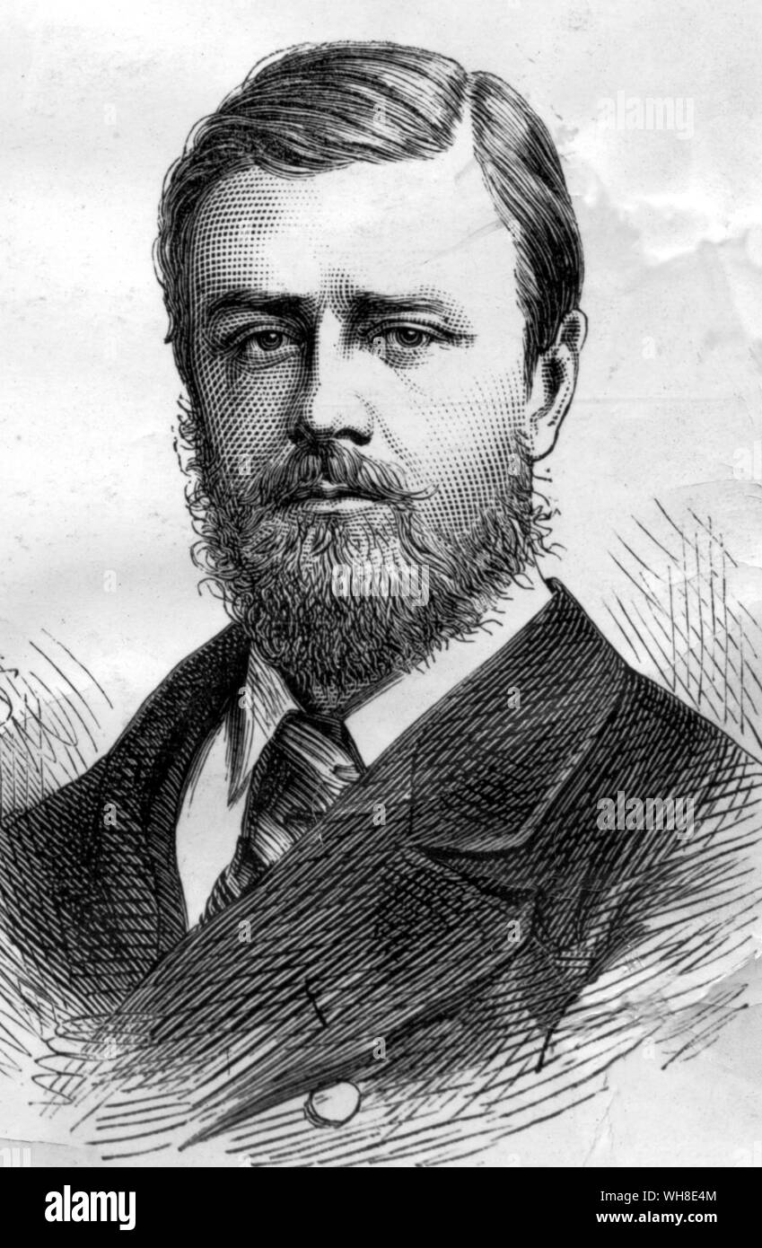 La Spedizione Artica Officer, tenente G un Giffard, HMS Alert. Foto Stock