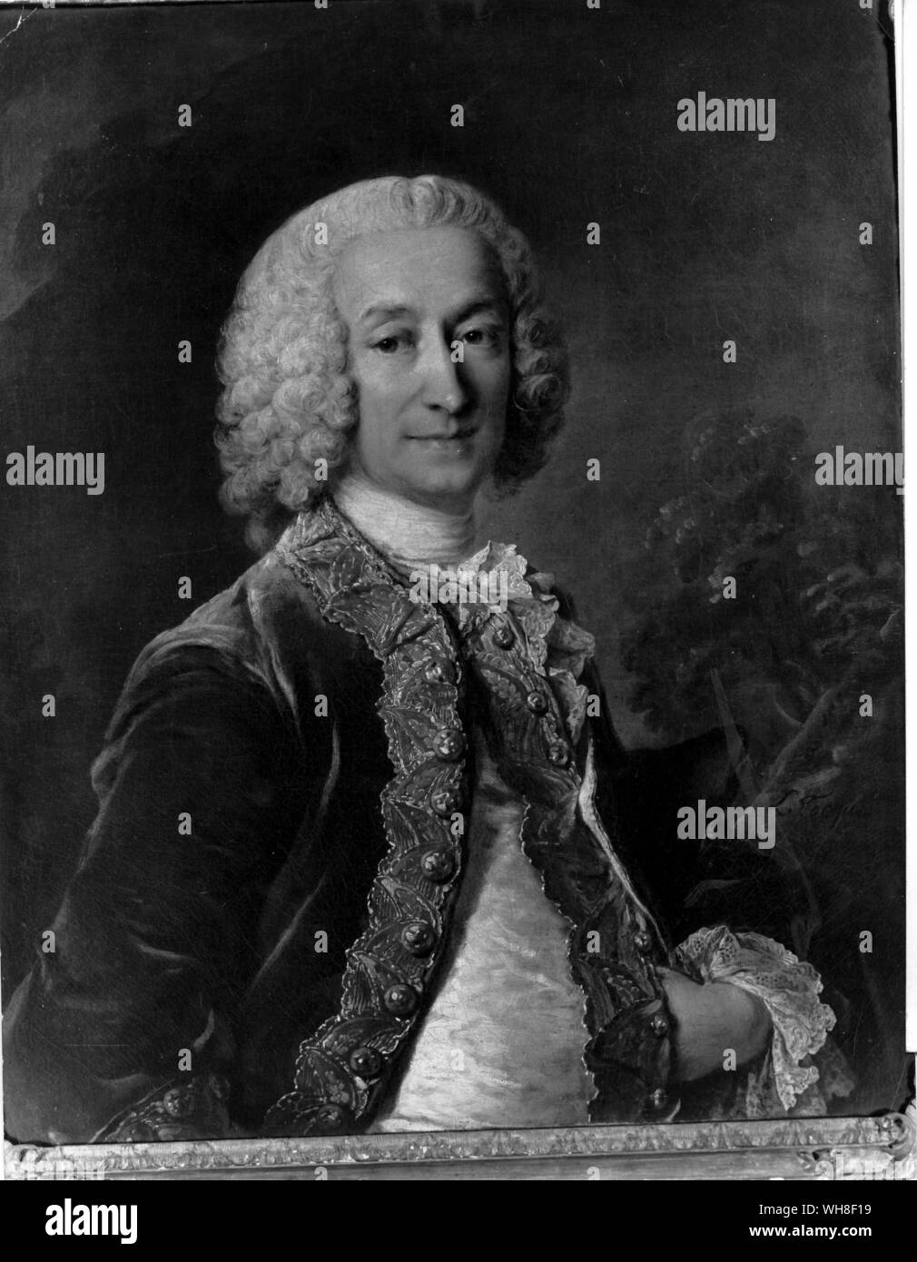 Louis François Armand de Vignerot di Plessis, Duc de Richelieu (Duca di Richelieu) (1696-1788). Pronipote del cardinale di Richelieu, e figlioccio di Luigi XIV.. . Foto Stock