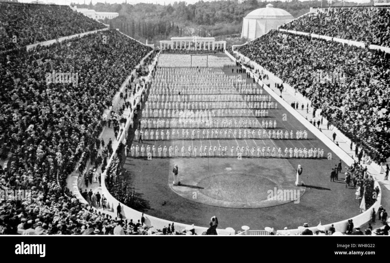 Lo stadio di Atene 1906. . . Foto Stock