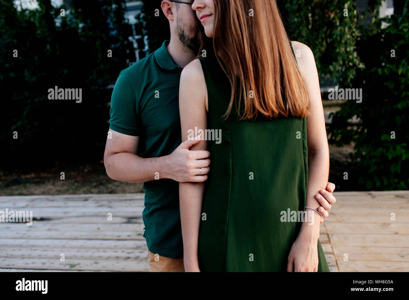 Coppia in amore Foto Stock