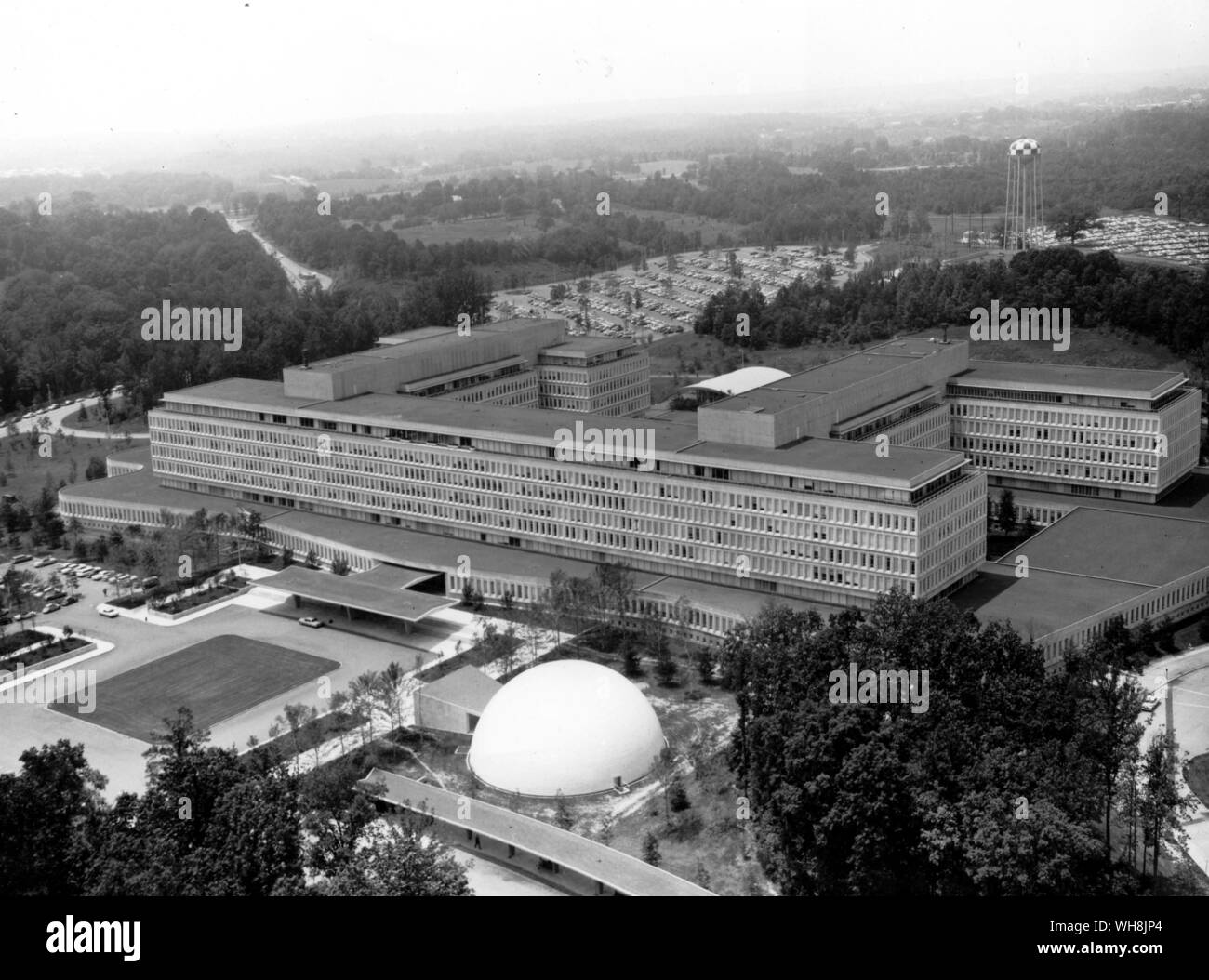 La sede centrale della CIA di Langley Virginia Foto Stock