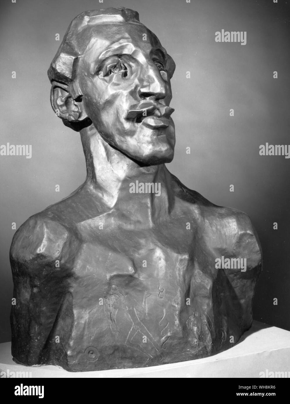 Busto di Orazio Brodzky morì 1913 da Henri Gaudier Brzeska Foto Stock