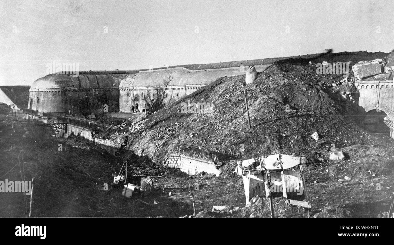 Douaumont, il più potente di tutti i fortini di Verdun Foto Stock