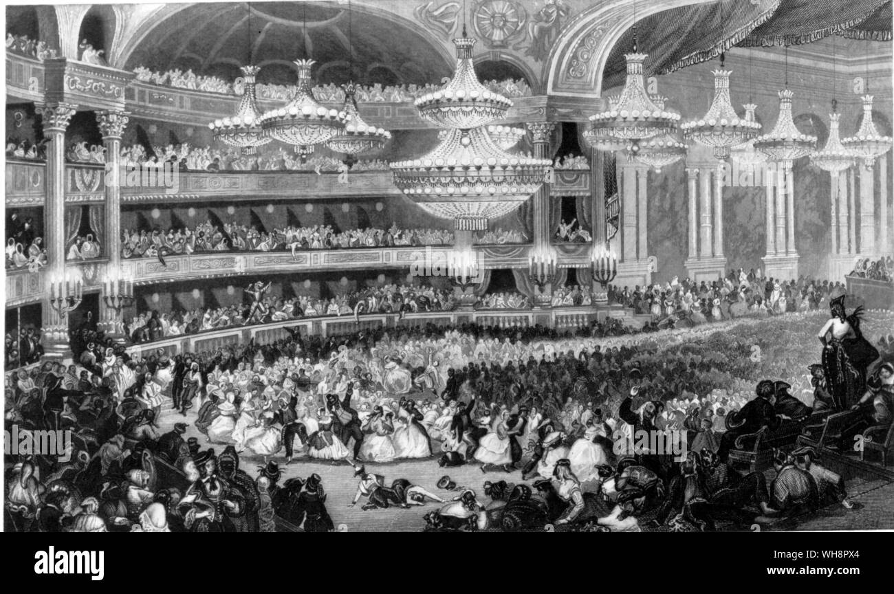 Un ballo in maschera all'Opera di Parigi Foto Stock