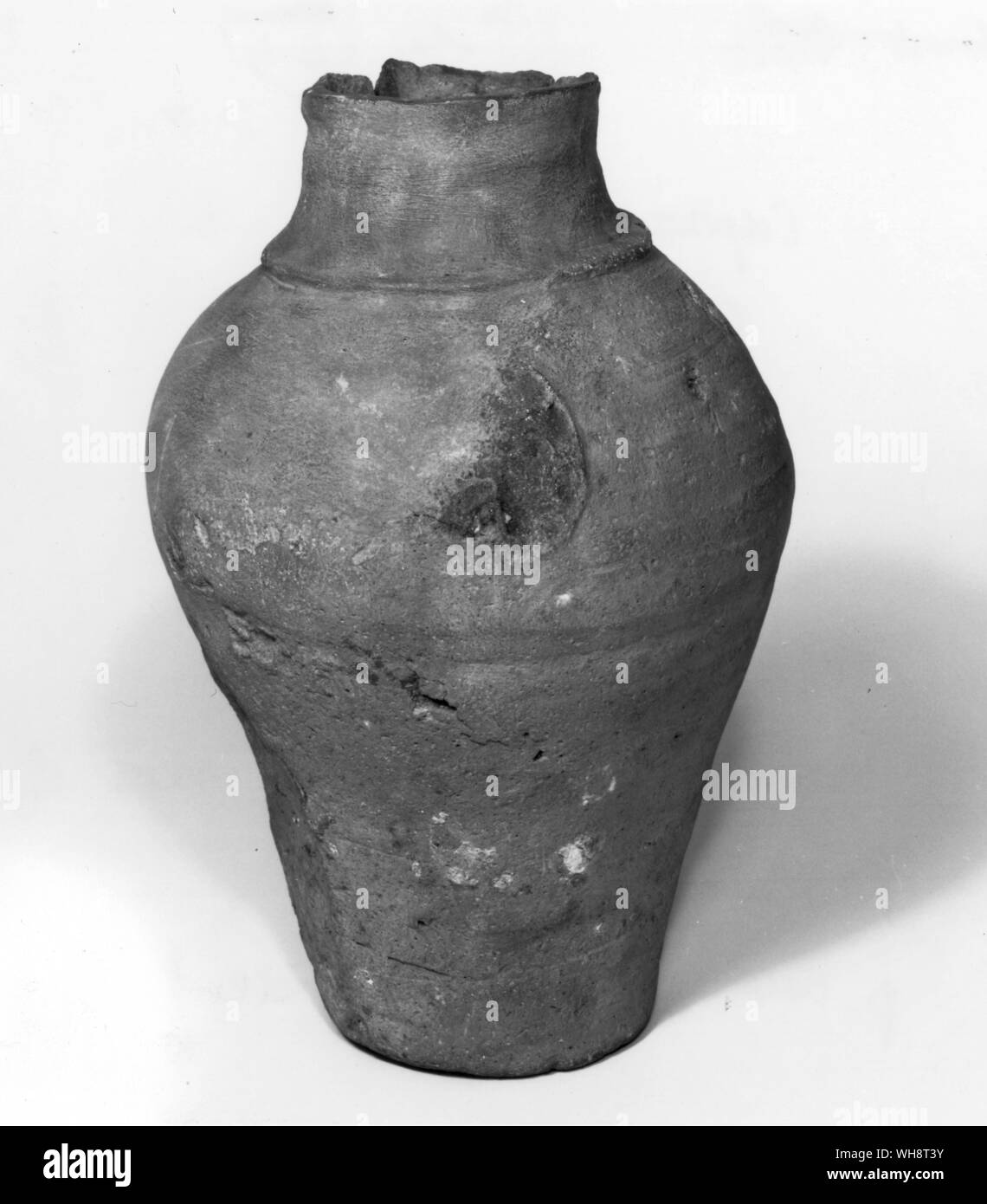 Trojan ceramica grigio ware di Troy VI Foto Stock