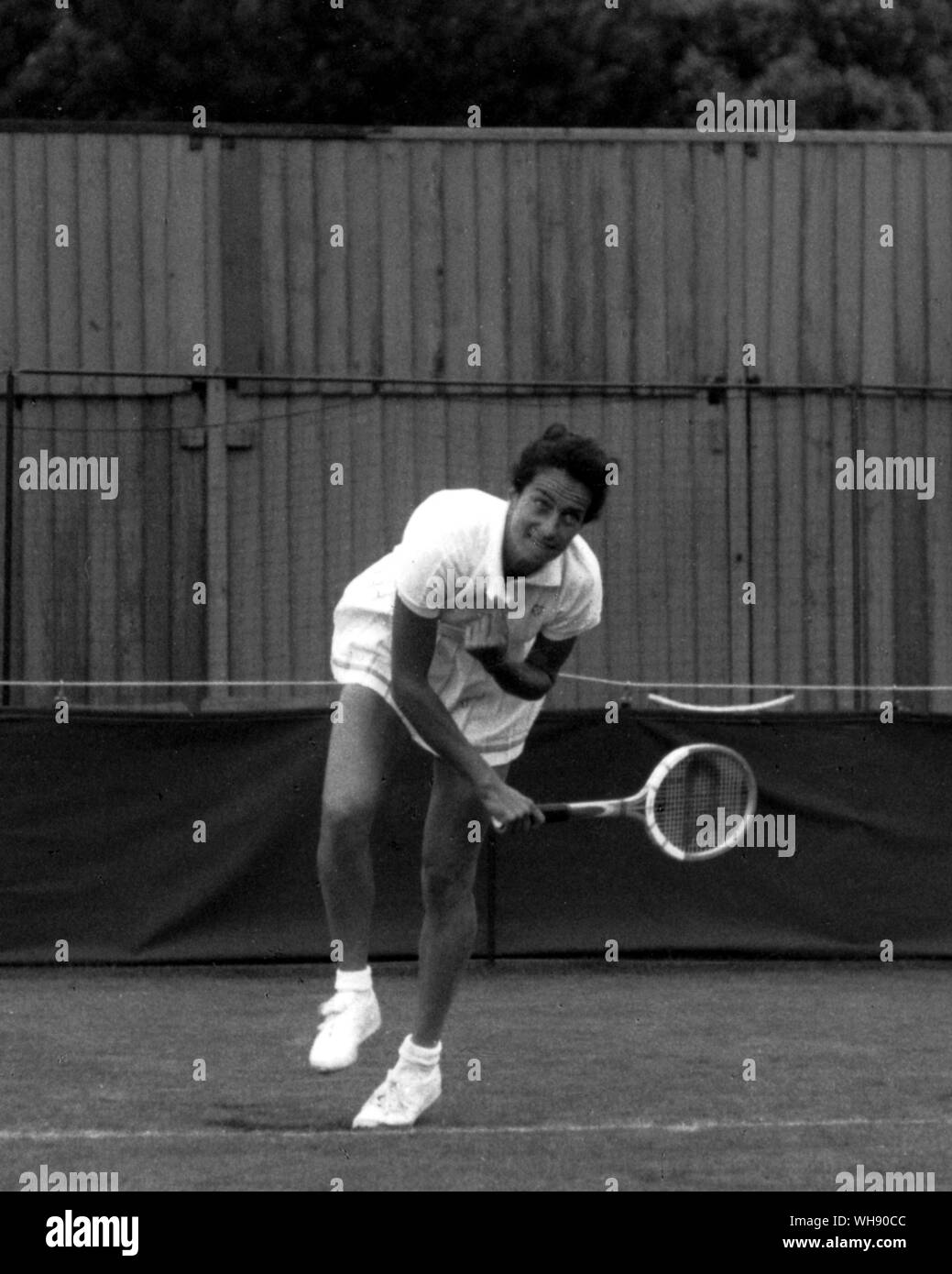 Virginia Wade ha vinto il torneo di Wimbledon in 1977.. Foto Stock