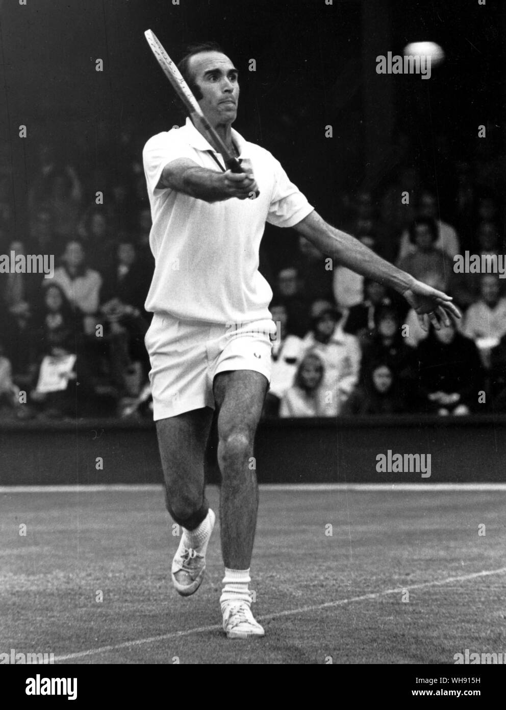Andres Gimeno è stato campione francese nel 1972, quando era un professionista indipendente.. Foto Stock