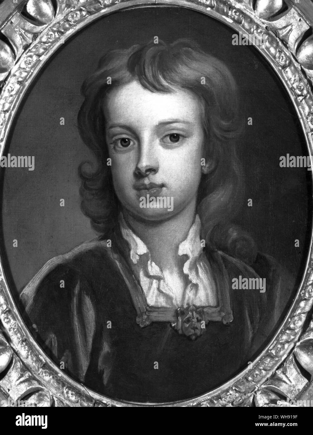 Giovanni, marchese di Blandford (1686-1703) di sedici anni. Dipinto di Sir Godfrey Kneller Foto Stock