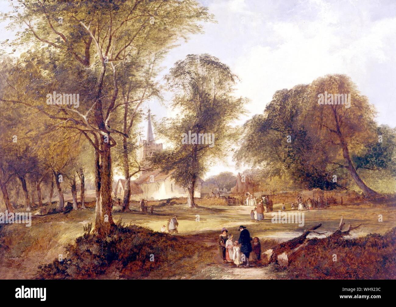 Domenica mattina Foto Stock