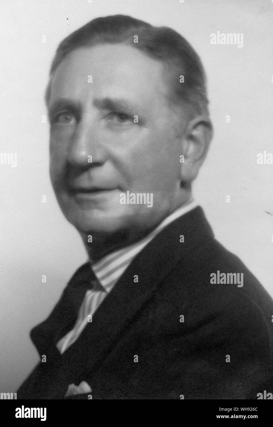 Geoffrey Agnew, (1908-1986), commerciante di arte. Foto Stock