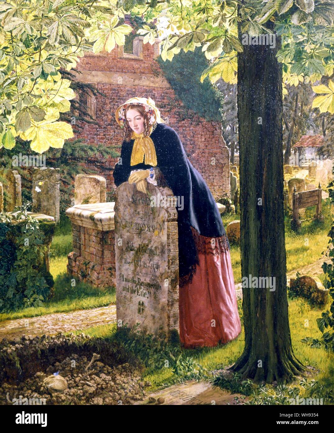 Il dubbio è in grado di asciugare queste ossa rivivere? Foto Stock