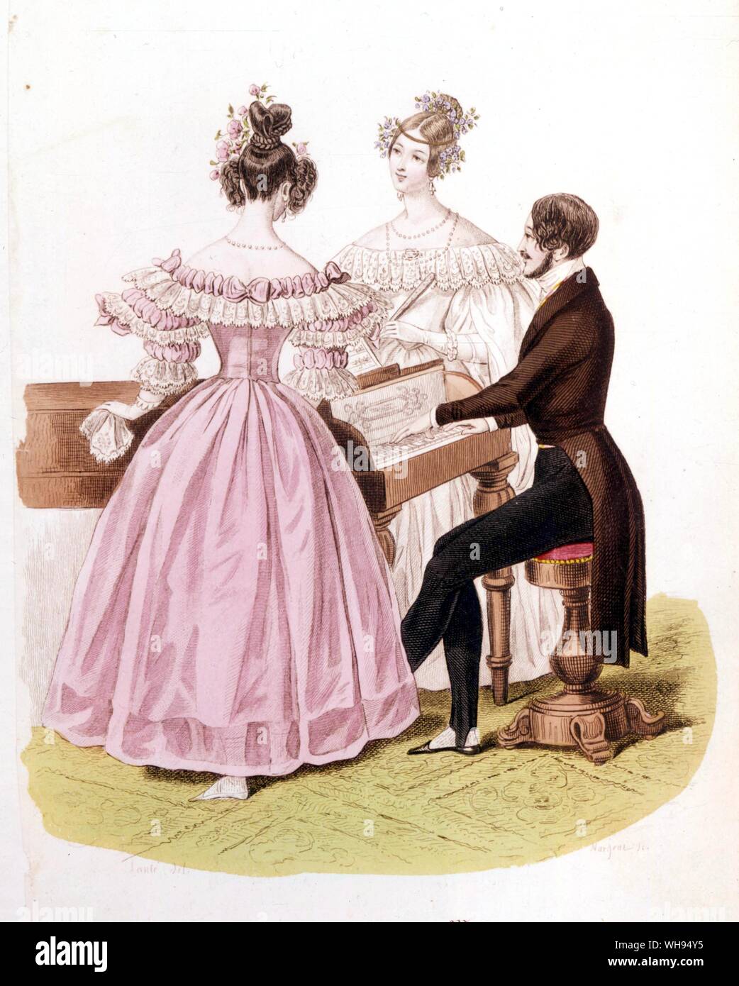 Moda 1836 Foto Stock