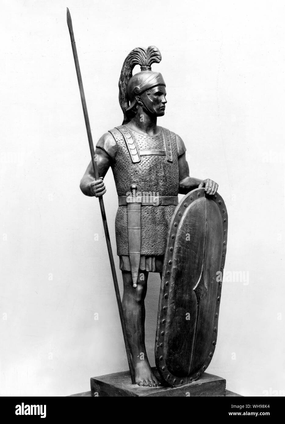Warfare: legionario romano, c.del I secolo d.c. Foto Stock