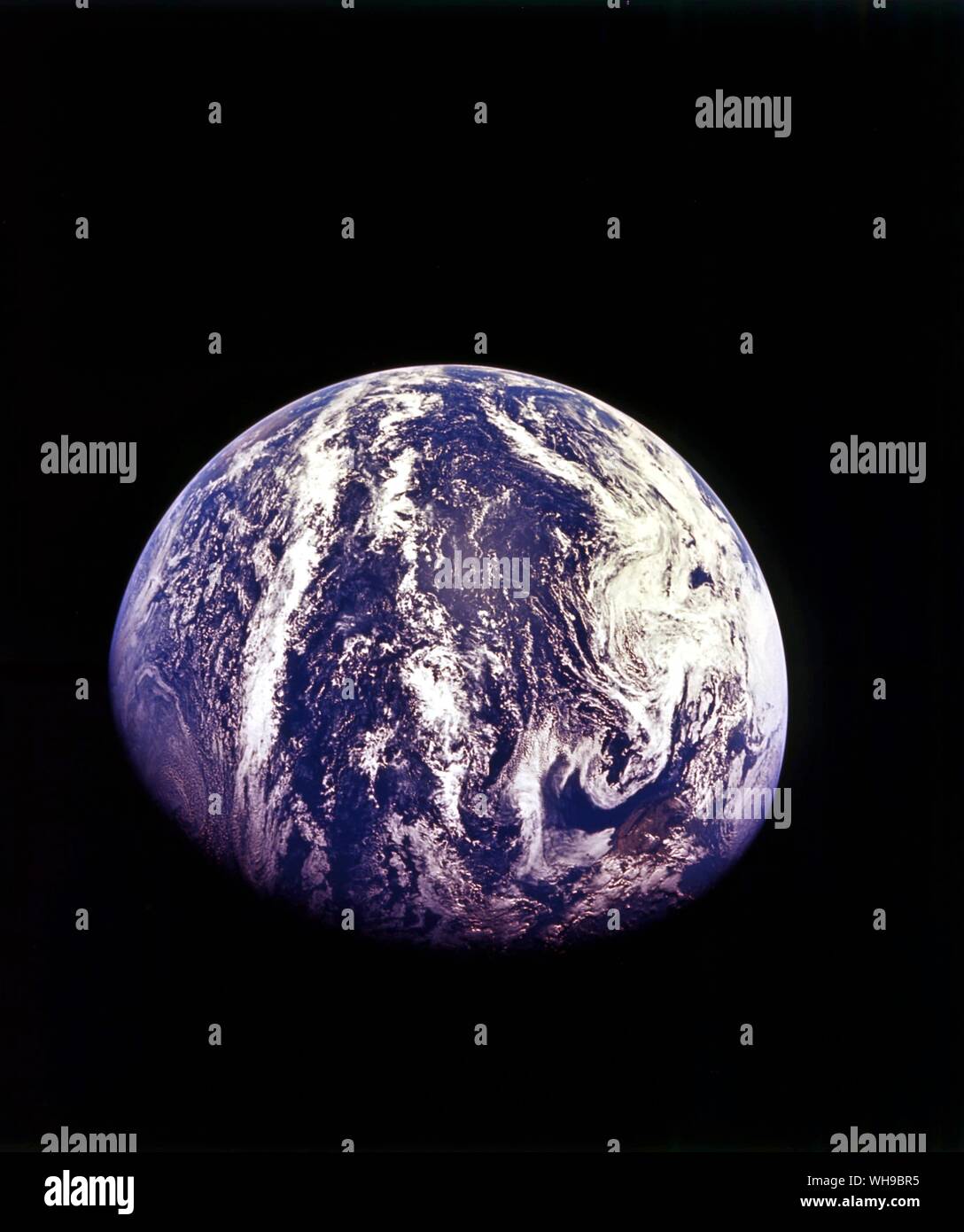 Spazio Terra dallo spazio Foto Stock