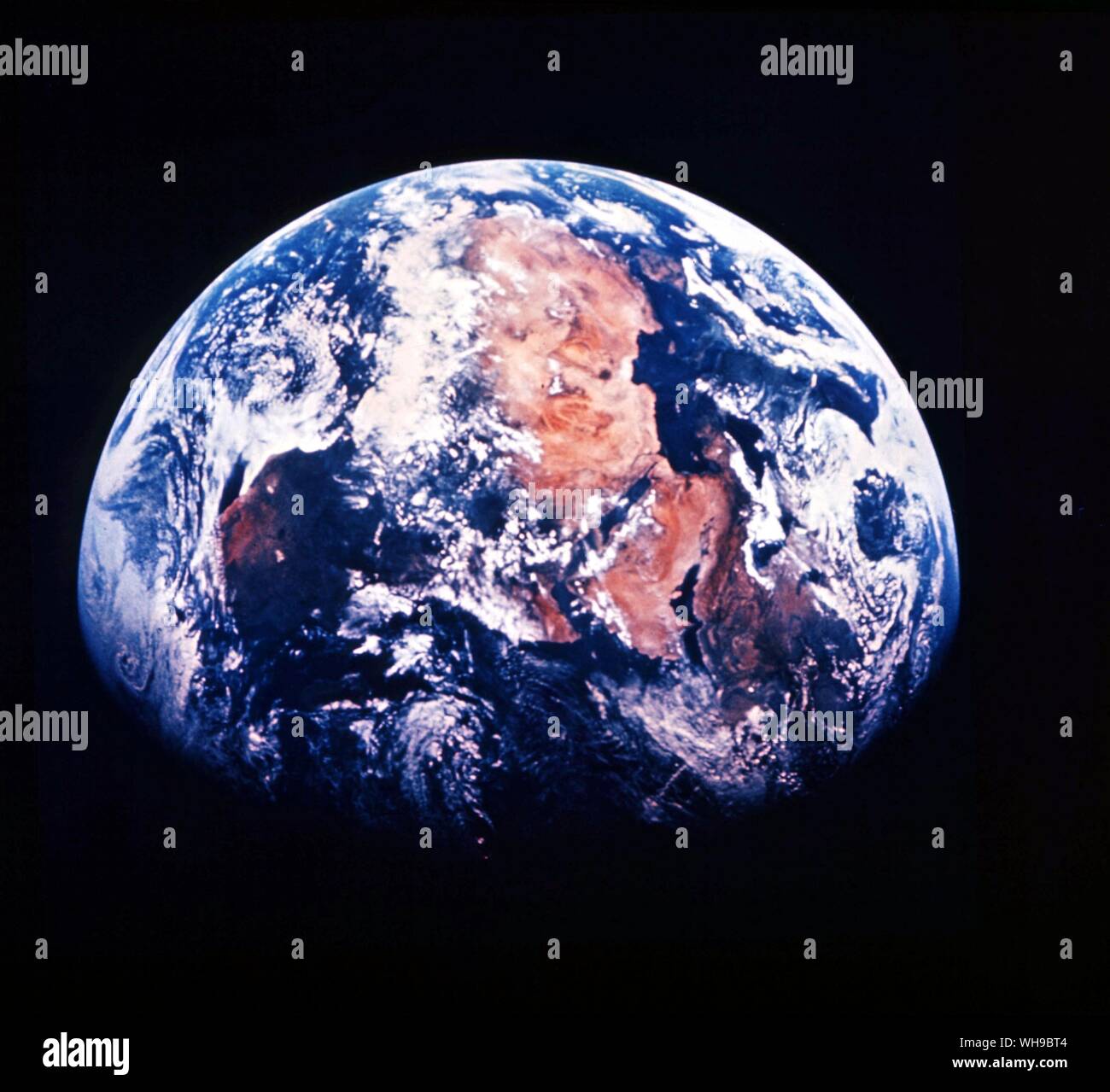 Spazio Terra dallo spazio Foto Stock
