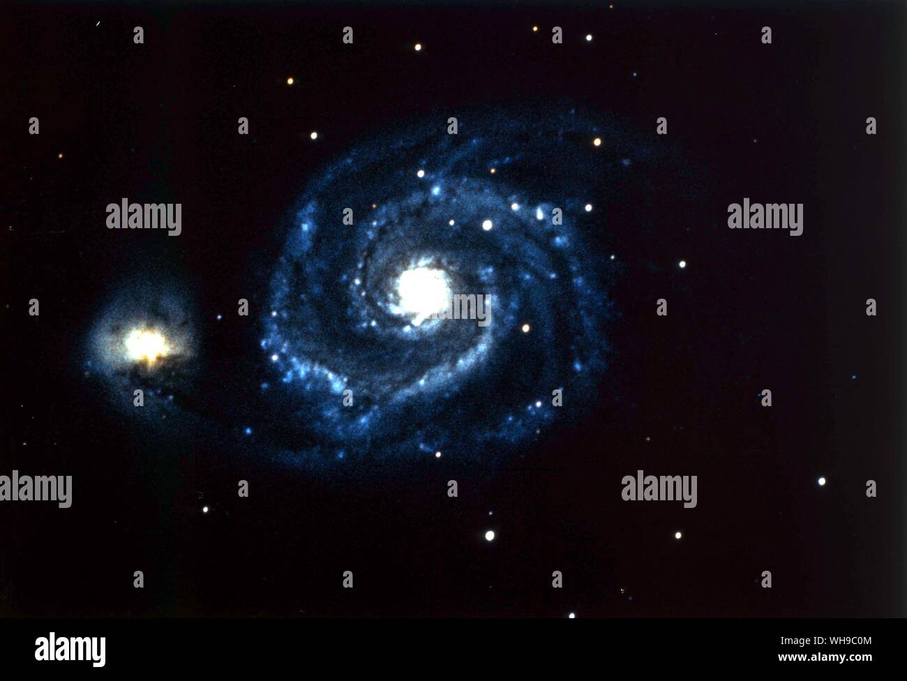 Spazio/stelle/galassie/nebulosa. Galassia vortice Foto Stock
